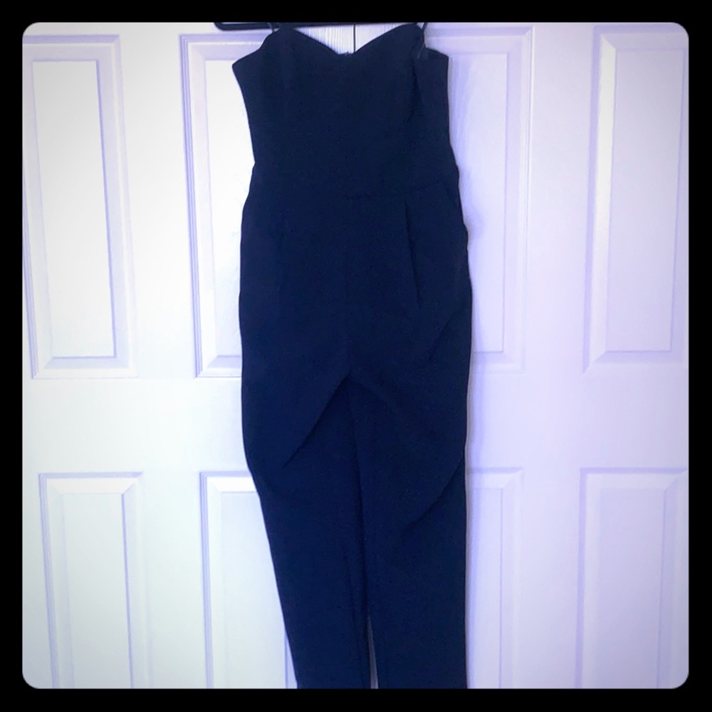 Adelyn Rae strapless jumpsuit size L
